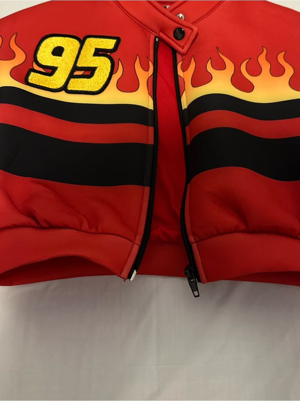 Sexy adult Lightning Mcqueen costume - Picture 8 of 12